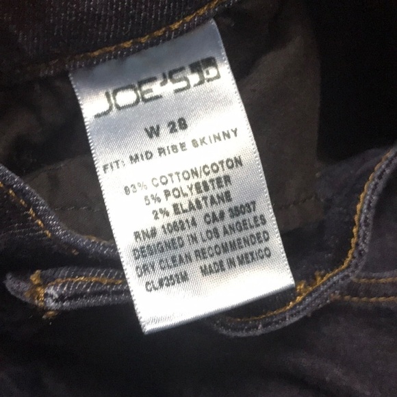 🔥$SALE$🔥 Joe’s Jeans Mid Rose Skinny - Picture 6 of 7